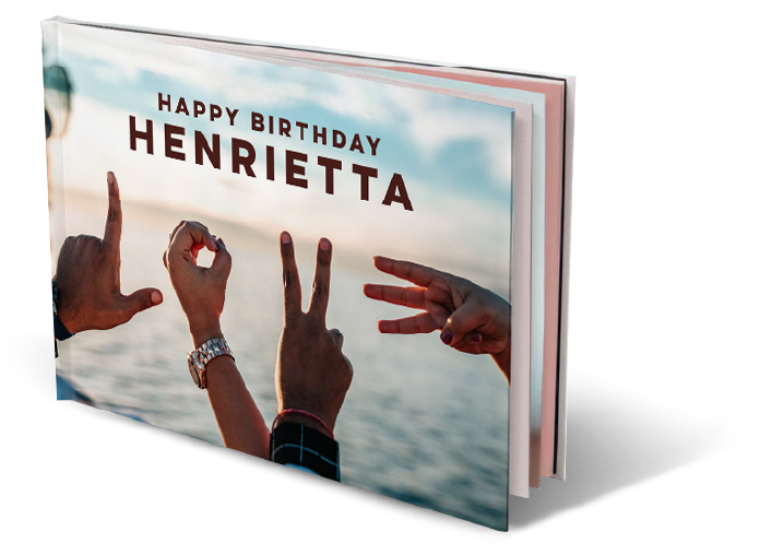 Authory example book - Happy Birthday Henrietta