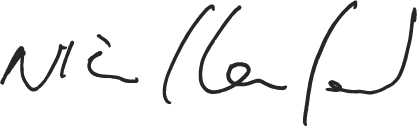 Authory founder personal message signature
